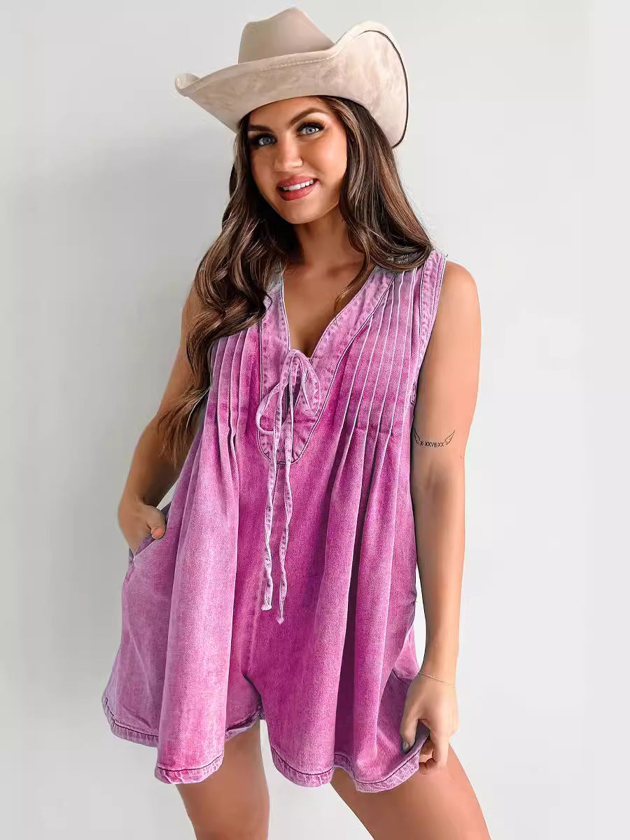 Combishort ELVI – Denim Vivant