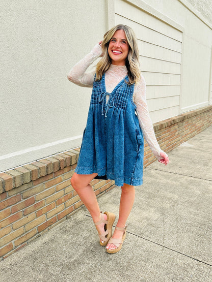 Combishort ELVI – Denim Vivant