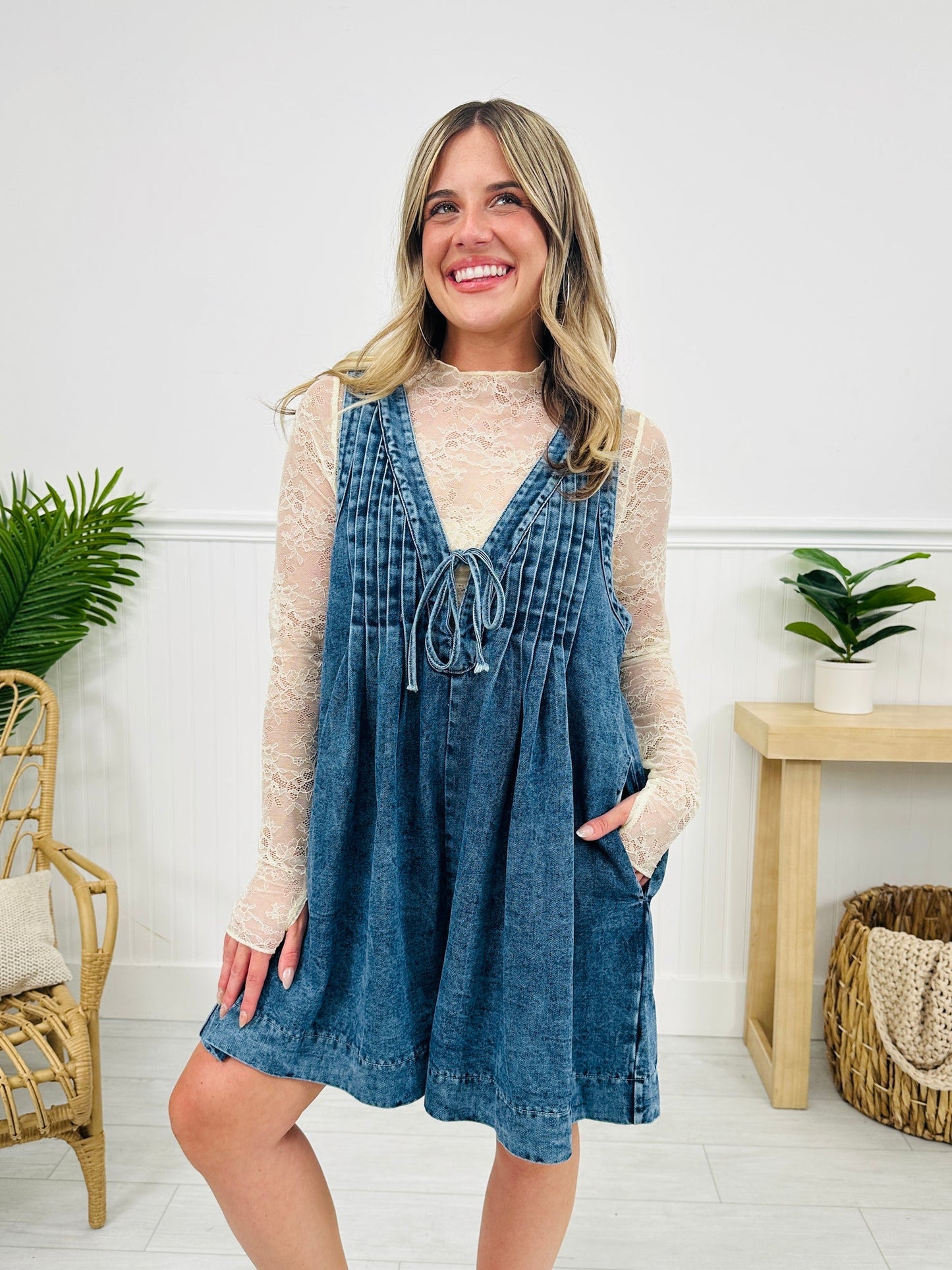 Combishort ELVI – Denim Vivant