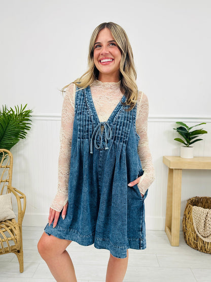 Combishort ELVI – Denim Vivant
