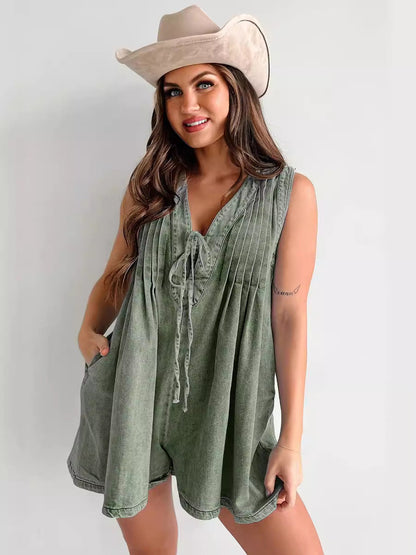 Combishort ELVI – Denim Vivant
