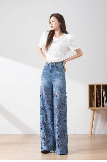 Pantalon MUSCA – Transparence Contrôlée