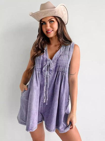 Combishort ELVI – Denim Vivant