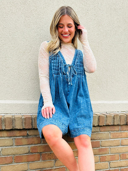 Combishort ELVI – Denim Vivant