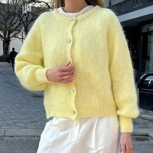 Cardigan FLOËVE – Chaleur Architecturée