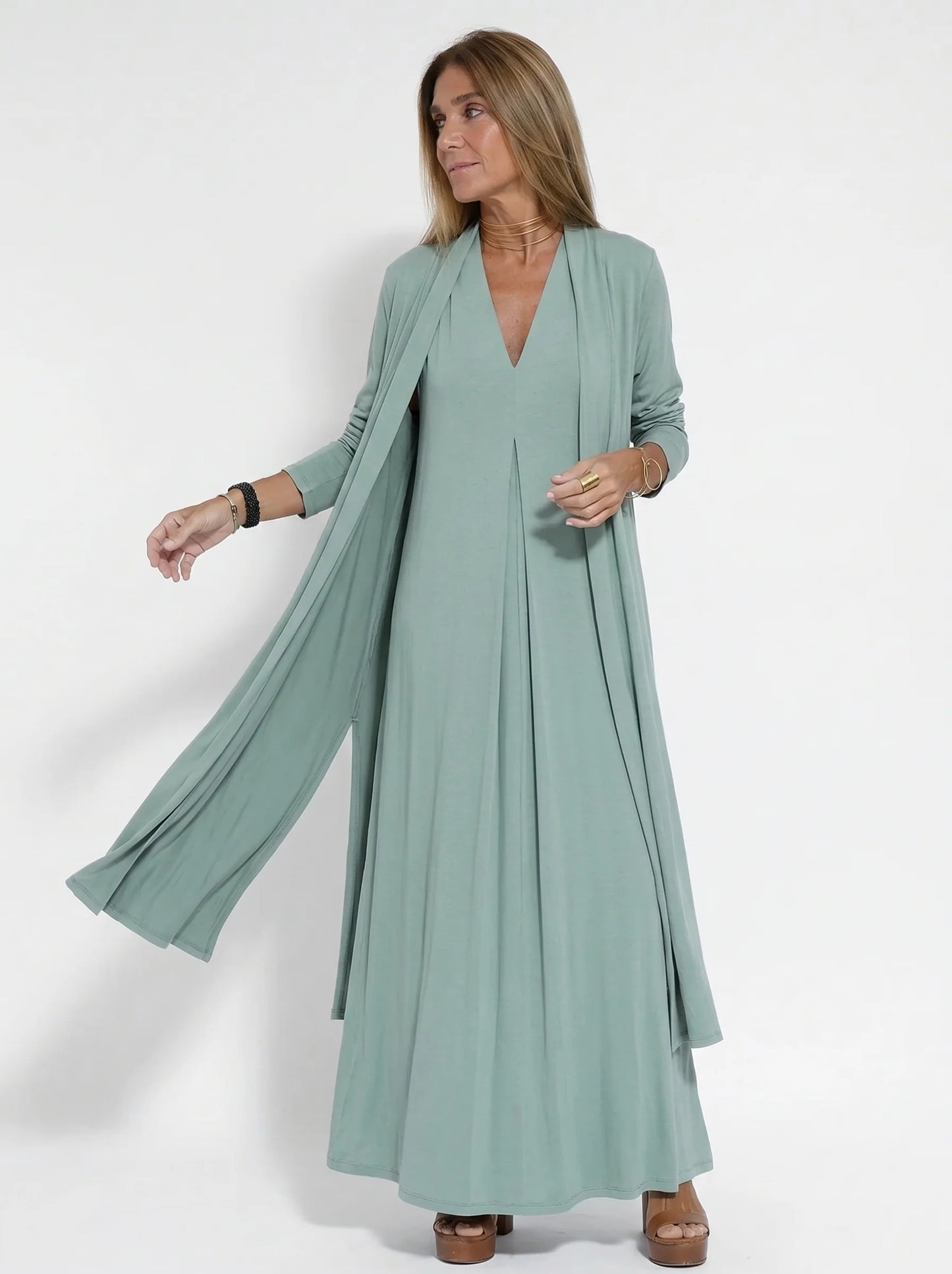Robe NOMA + Cardigan Offert – Liberté Totale