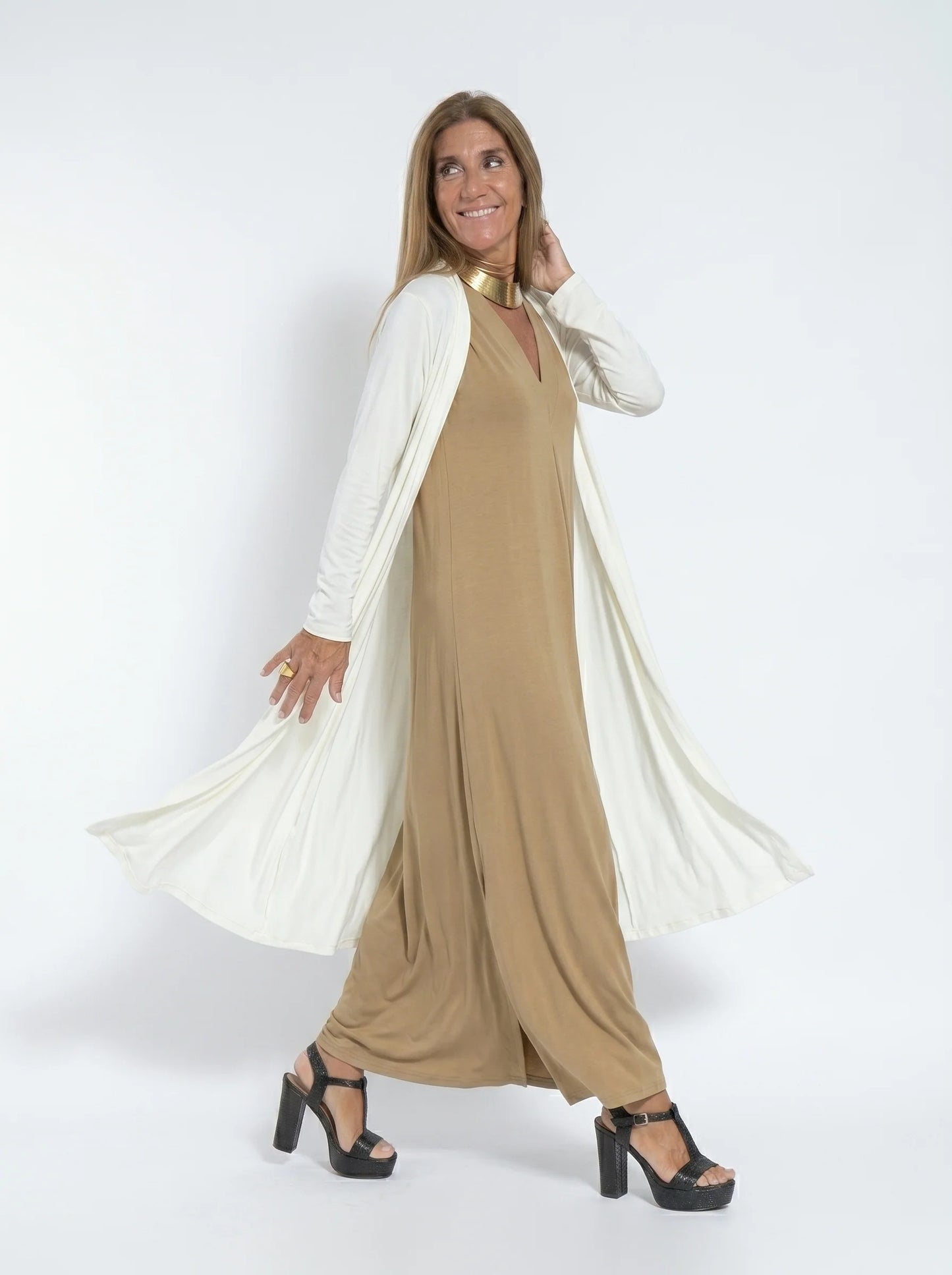Robe NOMA + Cardigan Offert – Liberté Totale