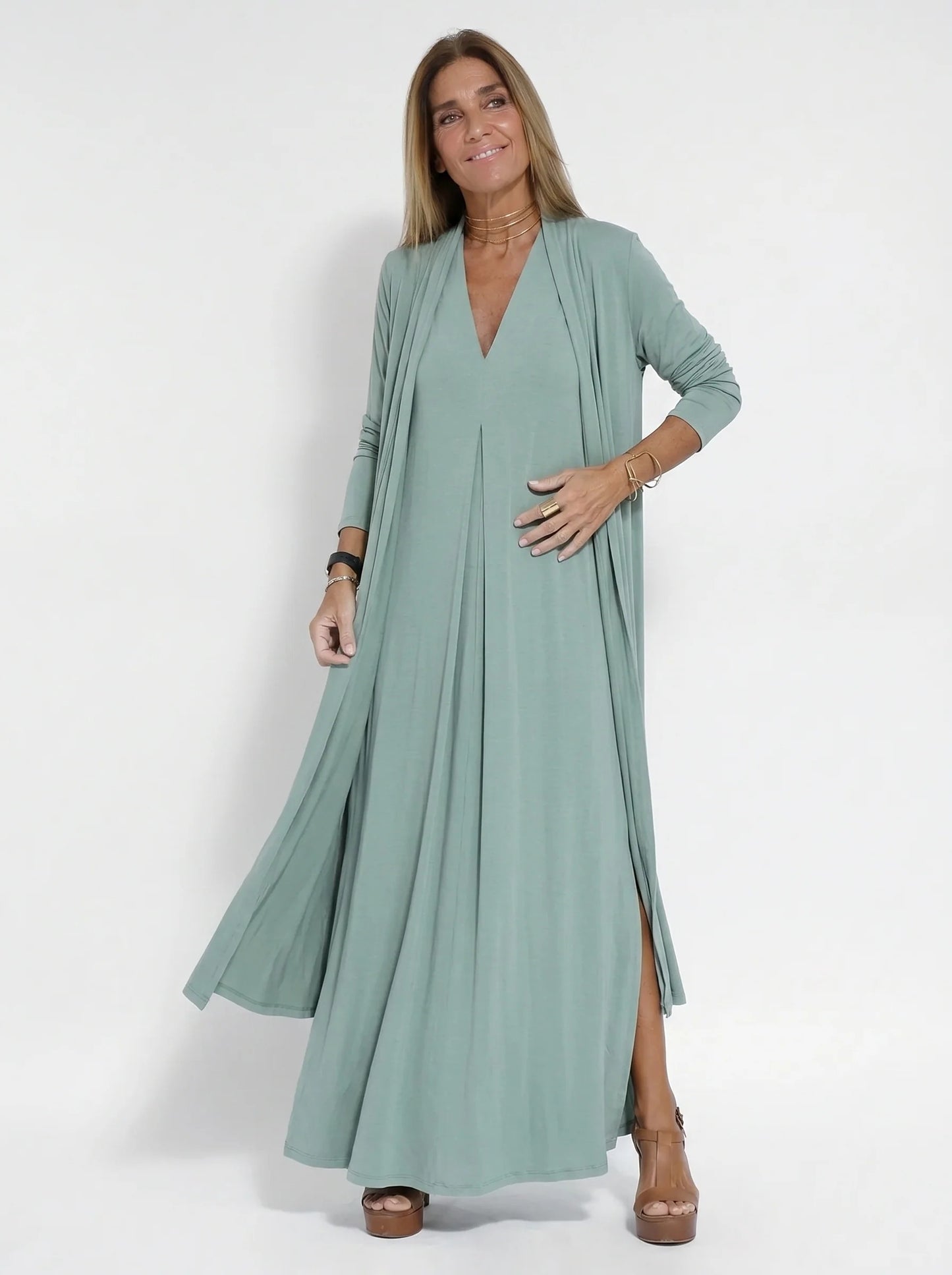 Robe NOMA + Cardigan Offert – Liberté Totale