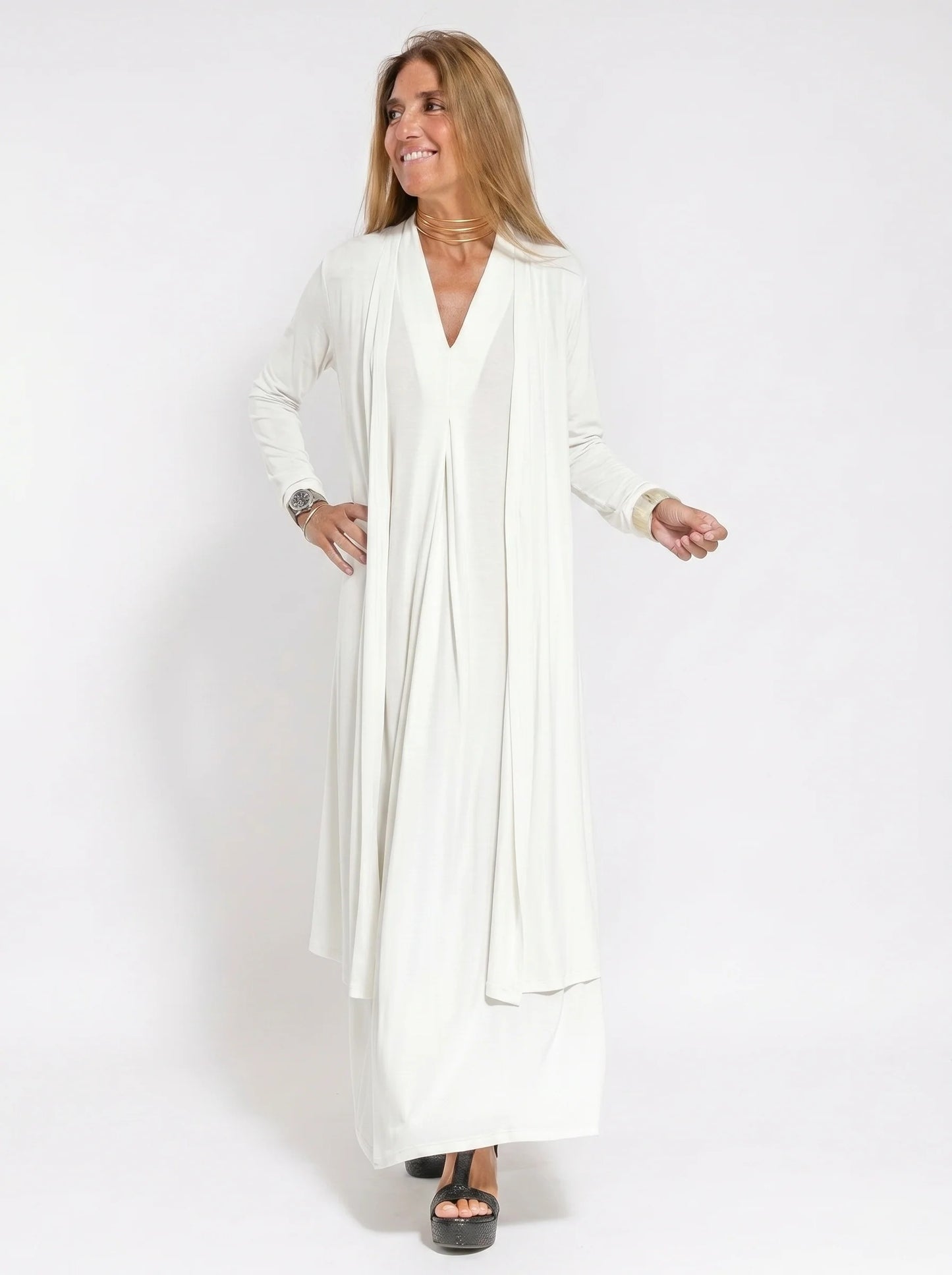 Robe NOMA + Cardigan Offert – Liberté Totale