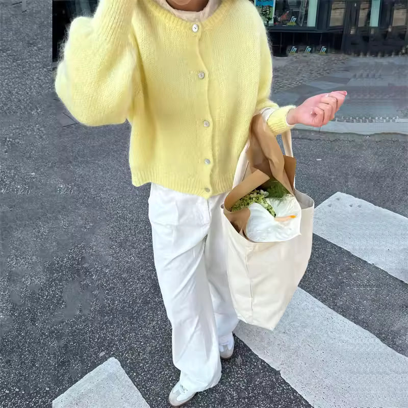 Cardigan FLOËVE – Chaleur Architecturée