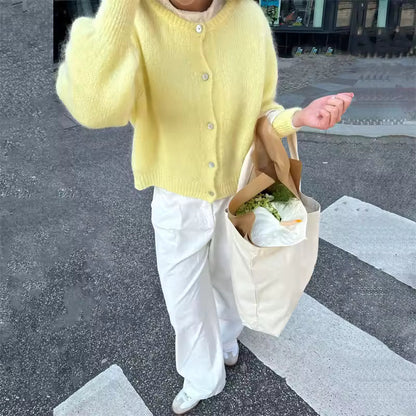 Cardigan FLOËVE – Chaleur Architecturée