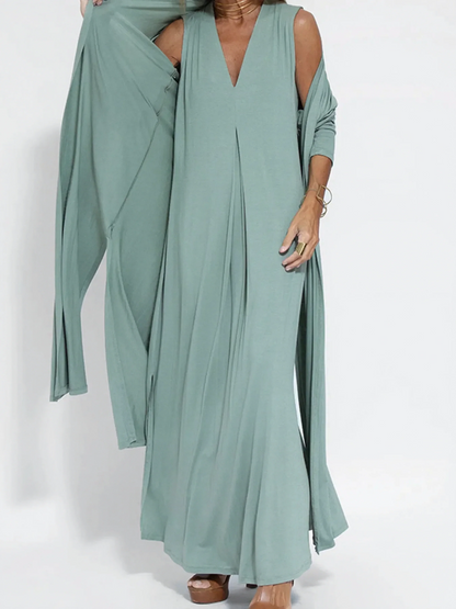 Robe NOMA + Cardigan Offert – Liberté Totale